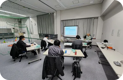 学科講習の様子